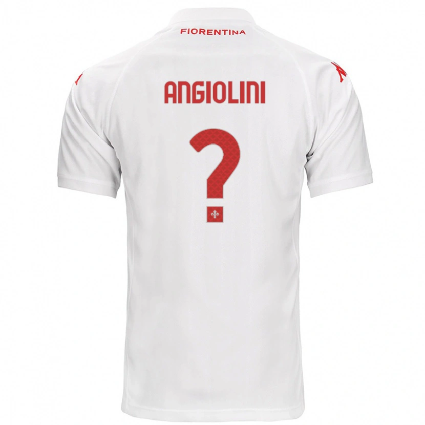 Danxen Kid Gianmarco Angiolini #0 White Away Jersey 2024/25 T-Shirt