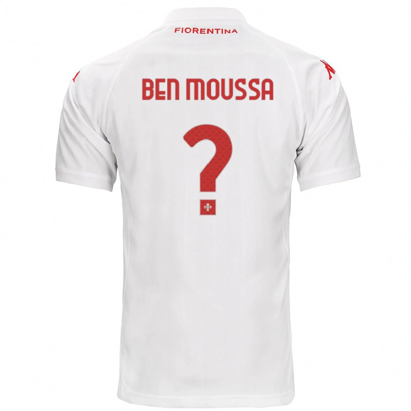 Danxen Kid Mehdi Ben Moussa #0 White Away Jersey 2024/25 T-Shirt