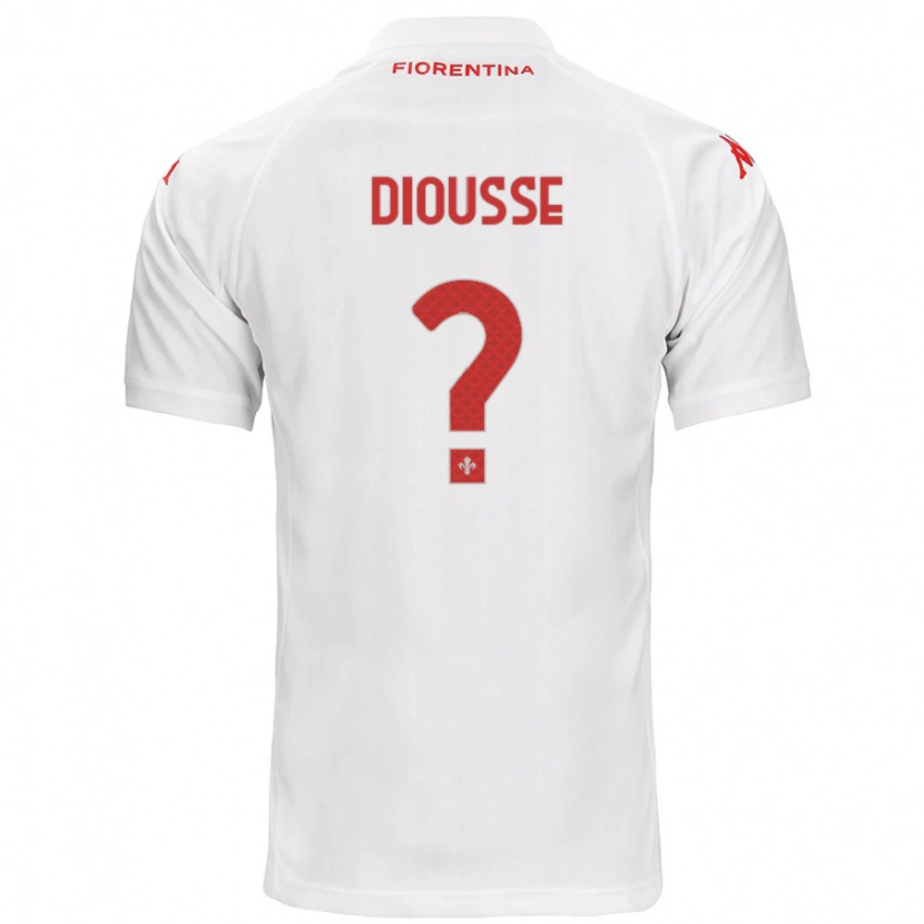 Danxen Kid Birahim Diousse #0 White Away Jersey 2024/25 T-Shirt