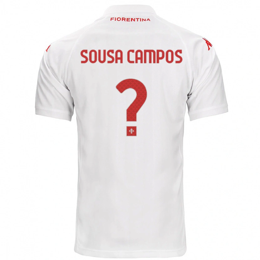 Danxen Kid Matteo Sousa Campos #0 White Away Jersey 2024/25 T-Shirt