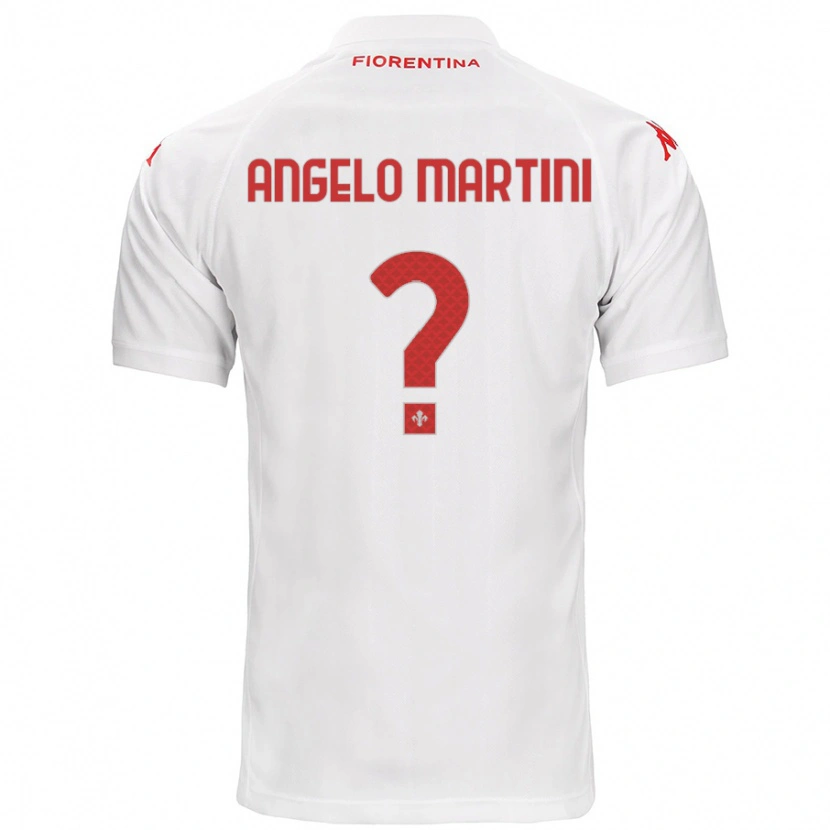 Danxen Kid Angelo Martini #0 White Away Jersey 2024/25 T-Shirt