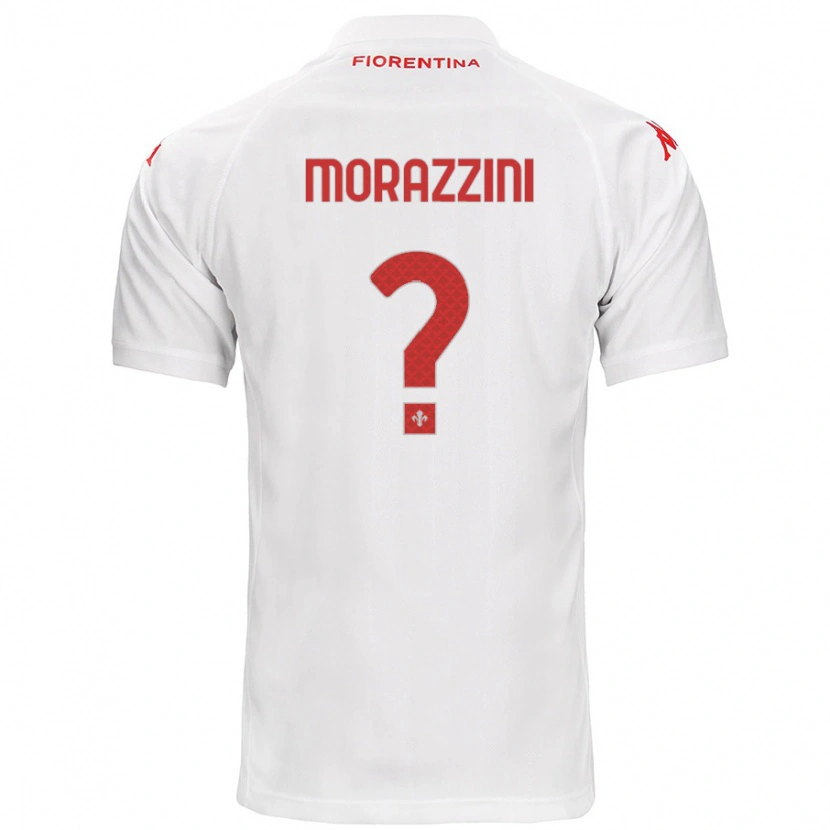 Danxen Kid Luigi Morazzini #0 White Away Jersey 2024/25 T-Shirt