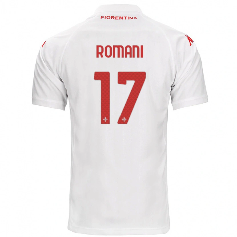 Danxen Kid Lorenzo Romani #17 White Away Jersey 2024/25 T-Shirt