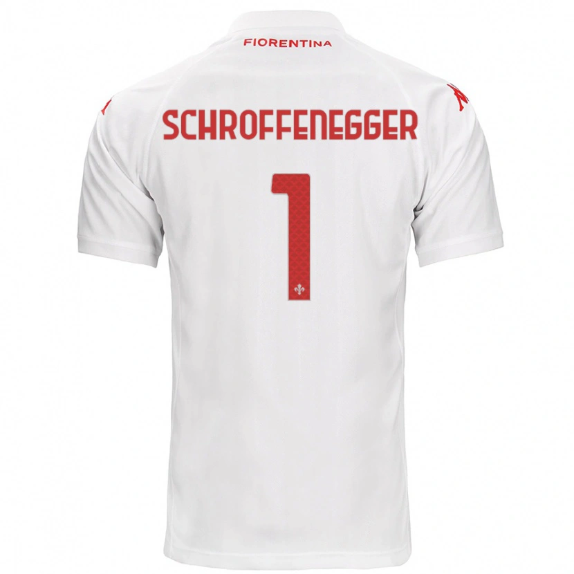 Danxen Kid Katja Schroffenegger #1 White Away Jersey 2024/25 T-Shirt