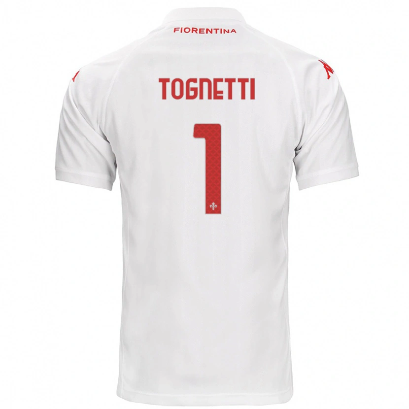 Danxen Kid Laerte Tognetti #1 White Away Jersey 2024/25 T-Shirt