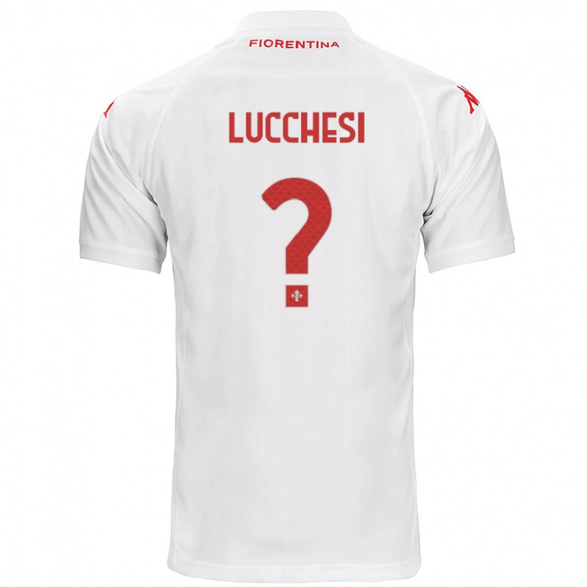 Danxen Kid Andrea Lucchesi #0 White Away Jersey 2024/25 T-Shirt