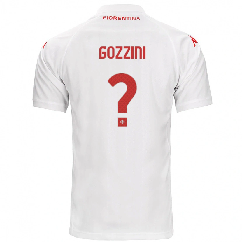 Danxen Kid Gozzini #0 White Away Jersey 2024/25 T-Shirt