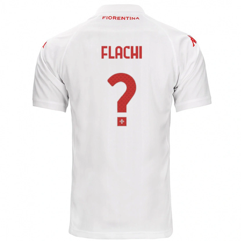 Danxen Kid Tommaso Flachi #0 White Away Jersey 2024/25 T-Shirt