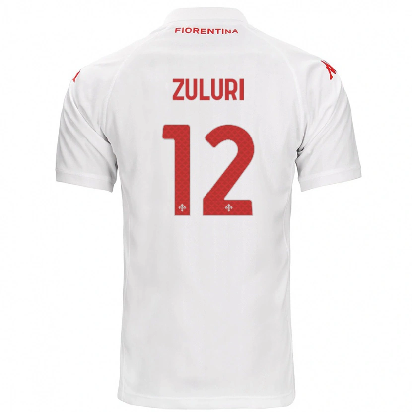 Danxen Kid Athena Zuluri #12 White Away Jersey 2024/25 T-Shirt