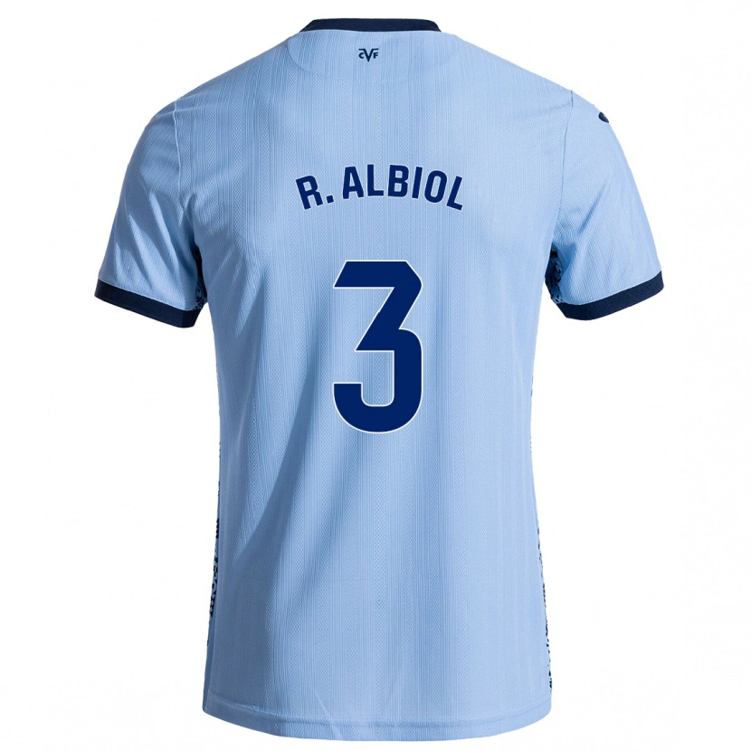 Danxen Kid Raúl Albiol #3 Sky Blue Away Jersey 2024/25 T-Shirt