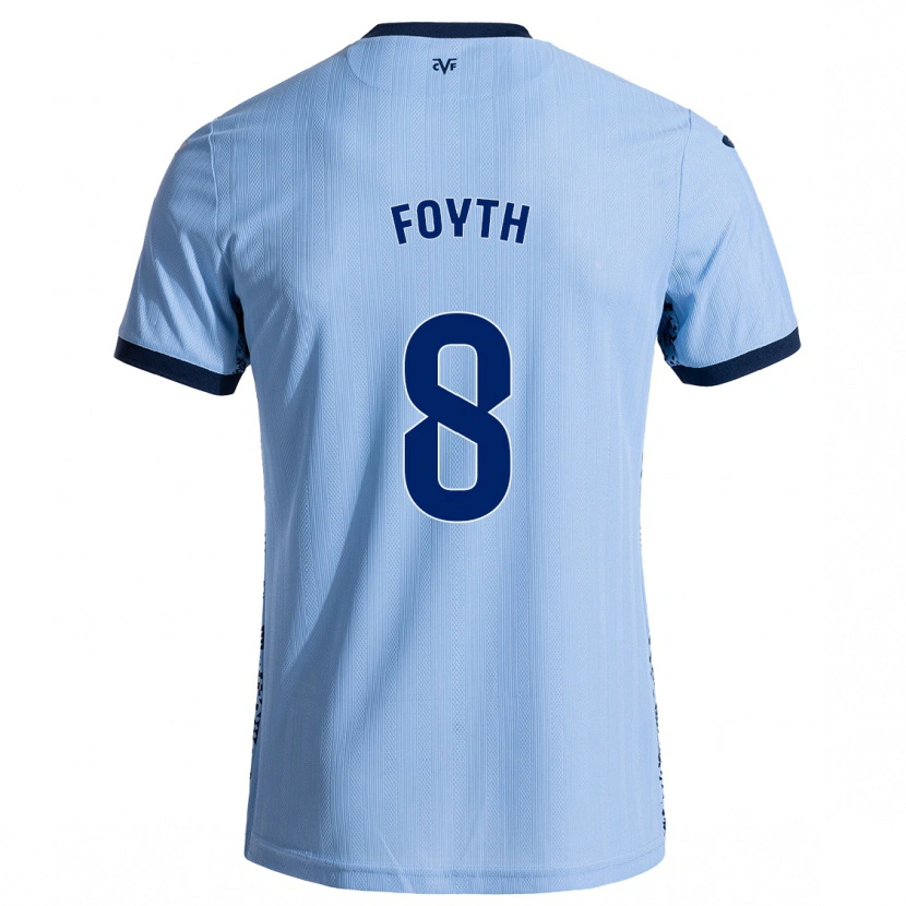 Danxen Kid Juan Foyth #8 Sky Blue Away Jersey 2024/25 T-Shirt