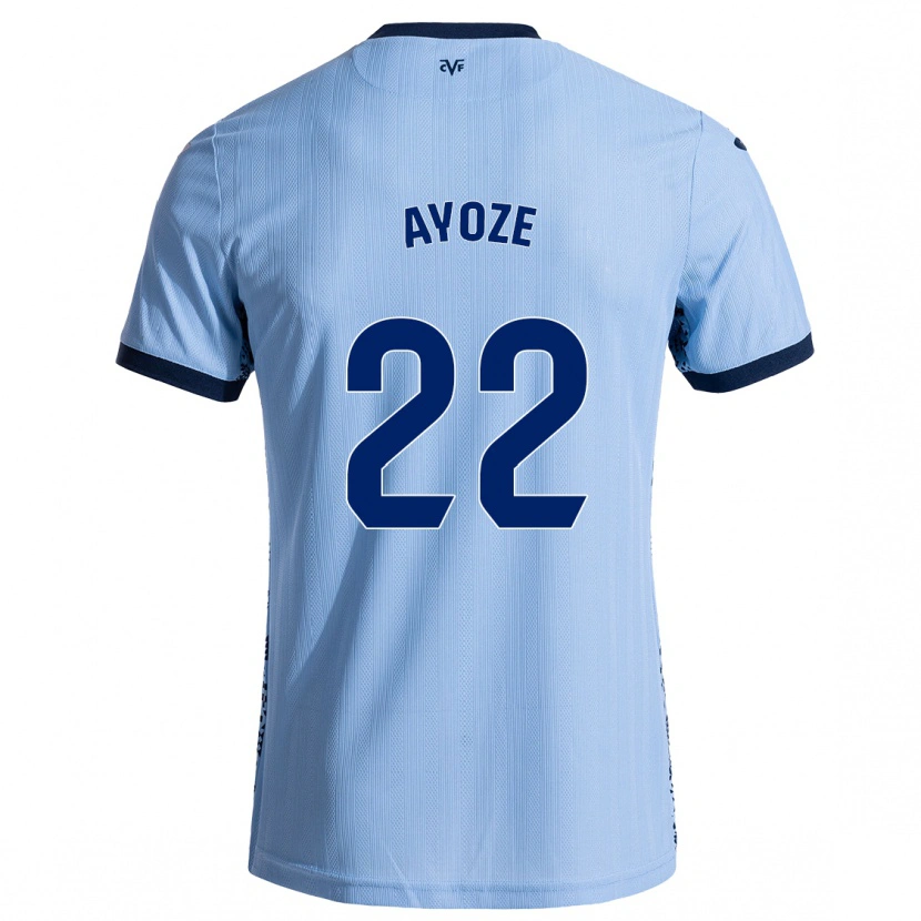 Danxen Kid Ayoze Pérez #22 Sky Blue Away Jersey 2024/25 T-Shirt