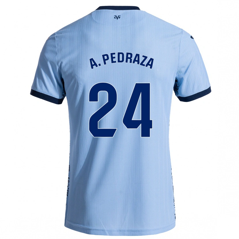 Danxen Kid Alfonso Pedraza #24 Sky Blue Away Jersey 2024/25 T-Shirt