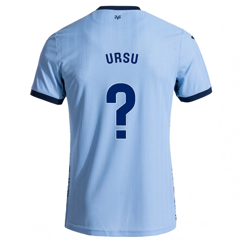 Danxen Kid Eduard Ursu #0 Sky Blue Away Jersey 2024/25 T-Shirt