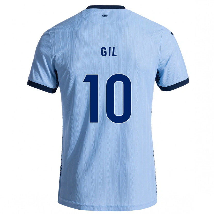 Danxen Kid Markel Gil #10 Sky Blue Away Jersey 2024/25 T-Shirt