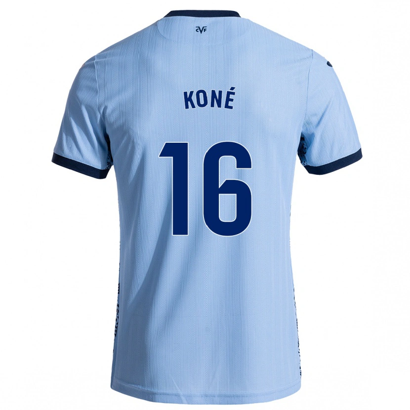 Danxen Kid Ayouba Koné #16 Sky Blue Away Jersey 2024/25 T-Shirt