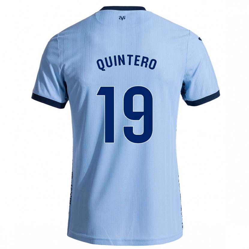 Danxen Kid Luis Quintero #19 Sky Blue Away Jersey 2024/25 T-Shirt