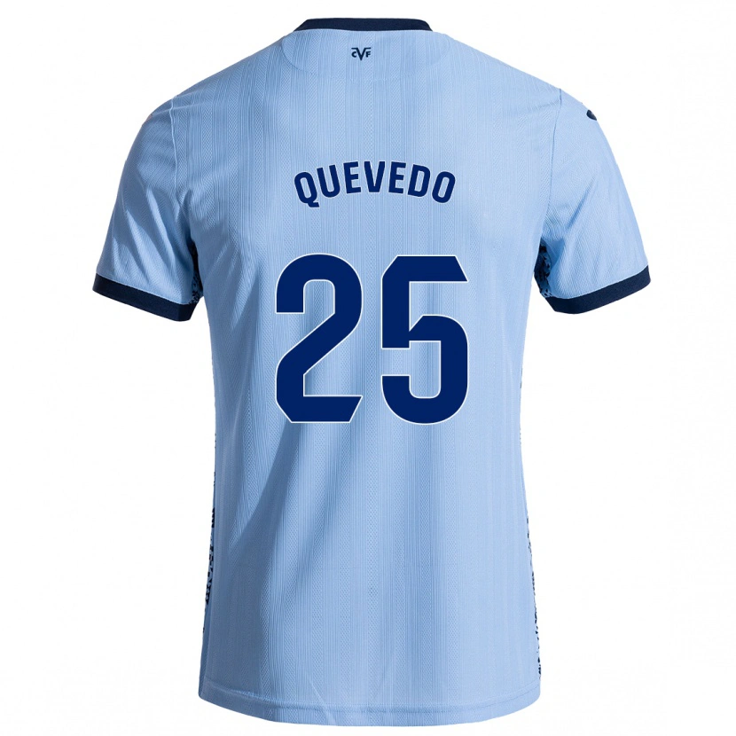 Danxen Kid Alex Quevedo #25 Sky Blue Away Jersey 2024/25 T-Shirt