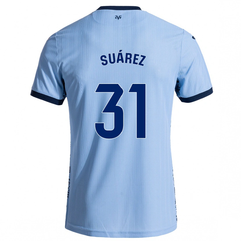 Danxen Kid Adri Suárez #31 Sky Blue Away Jersey 2024/25 T-Shirt