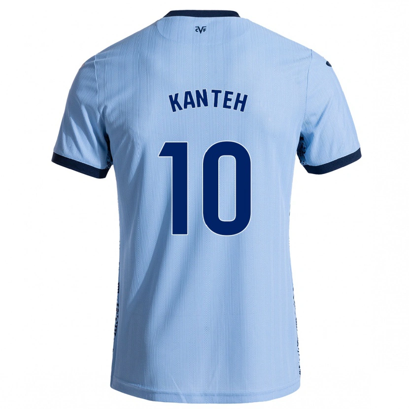 Danxen Kid Fatou Kanteh #10 Sky Blue Away Jersey 2024/25 T-Shirt