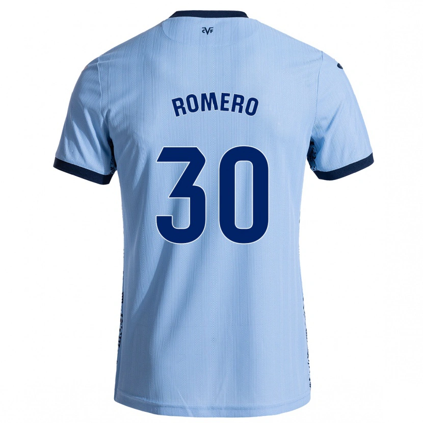 Danxen Kid Lucía Romero #30 Sky Blue Away Jersey 2024/25 T-Shirt