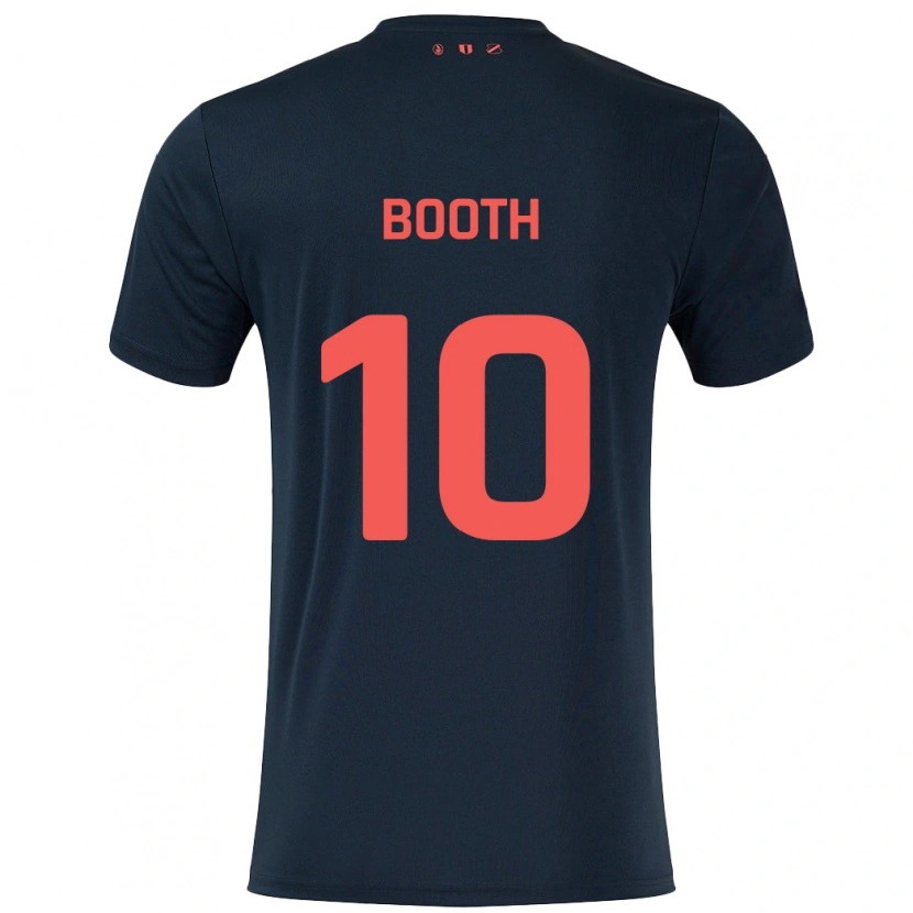 Danxen Kid Taylor Booth #10 Black Red Away Jersey 2024/25 T-Shirt