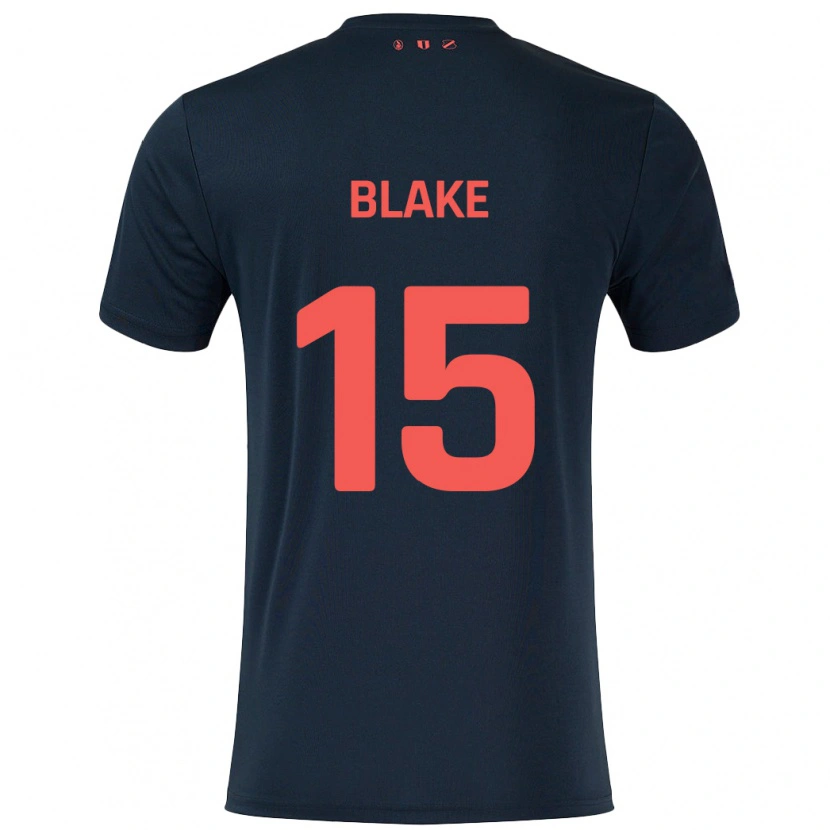 Danxen Kid Adrian Blake #15 Black Red Away Jersey 2024/25 T-Shirt