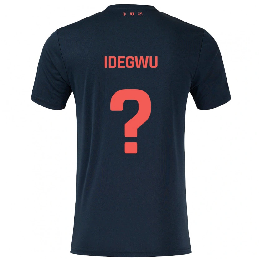 Danxen Kid Kelechi Idegwu #0 Black Red Away Jersey 2024/25 T-Shirt