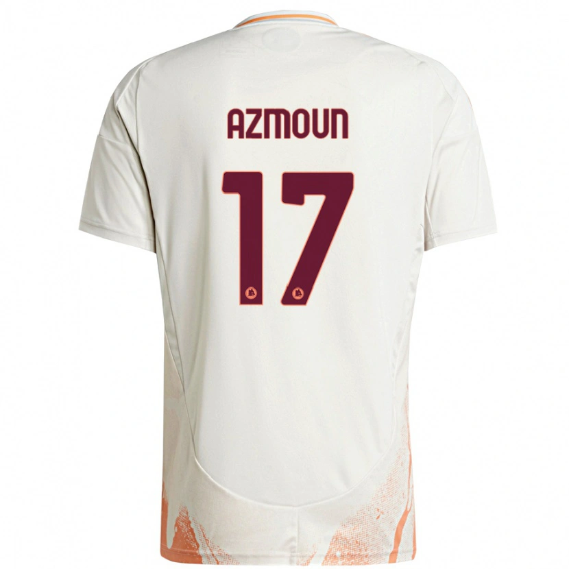 Danxen Kid Sardar Azmoun #17 Cream White Orange Away Jersey 2024/25 T-Shirt