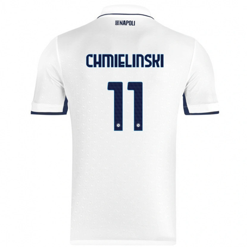 Danxen Kid Gina Chmielinski #11 White Royal Blue Away Jersey 2024/25 T-Shirt