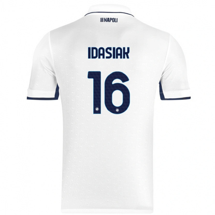 Danxen Kid Hubert Idasiak #16 White Royal Blue Away Jersey 2024/25 T-Shirt