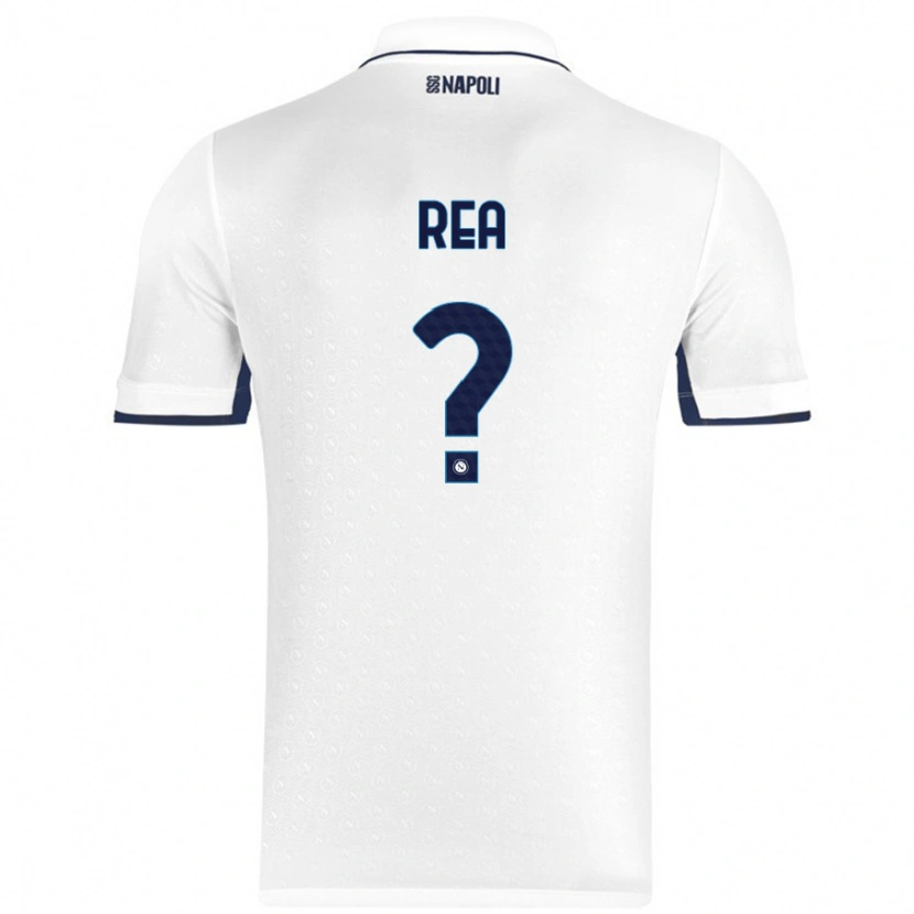 Danxen Kid Roberto Rea #0 White Royal Blue Away Jersey 2024/25 T-Shirt