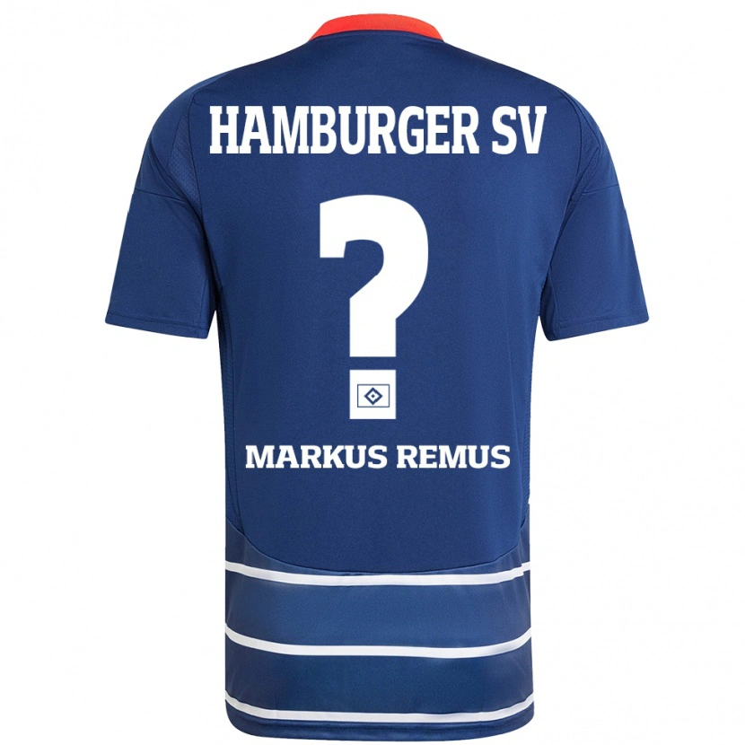 Danxen Kid Markus Remus #0 Dark Blue Away Jersey 2024/25 T-Shirt