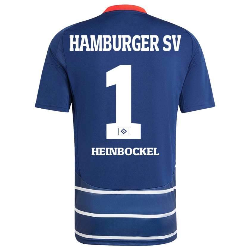 Danxen Kid Simon Heinbockel #1 Dark Blue Away Jersey 2024/25 T-Shirt