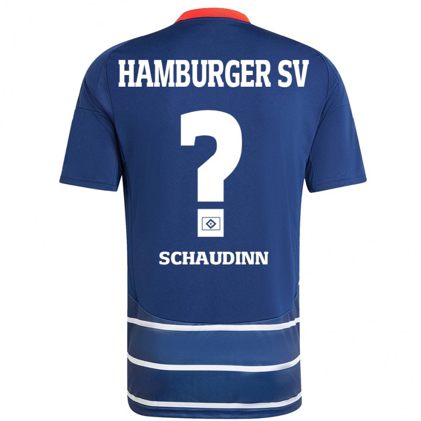 Danxen Kid Timo Schaudinn #0 Dark Blue Away Jersey 2024/25 T-Shirt