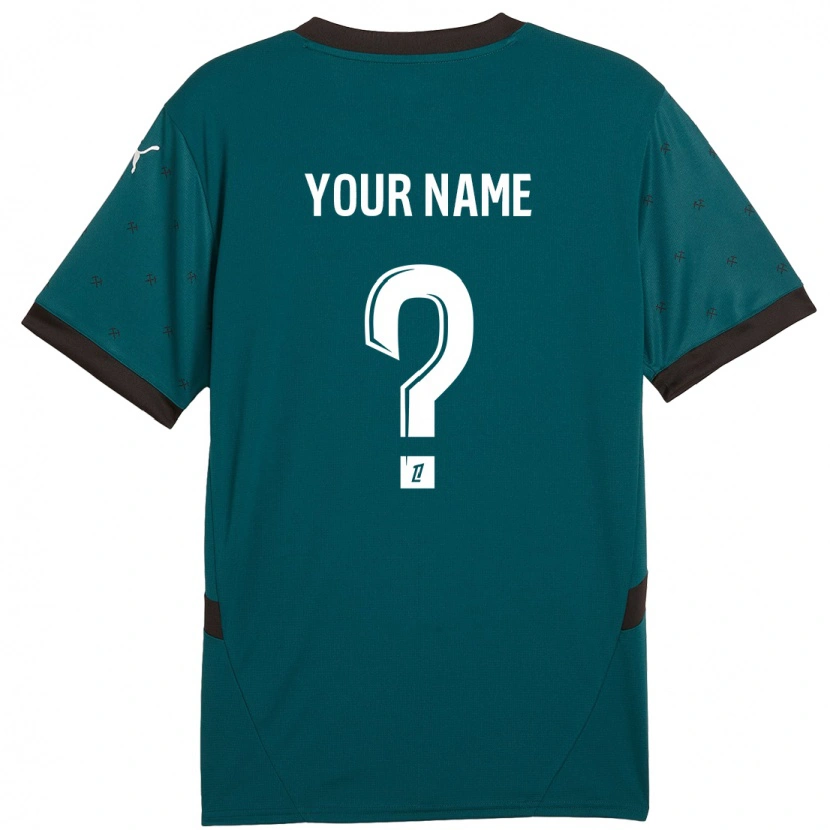 Danxen Kid Your Name #0 Dark Green Away Jersey 2024/25 T-Shirt