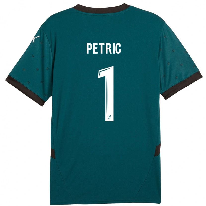 Danxen Kid Denis Petric #1 Dark Green Away Jersey 2024/25 T-Shirt