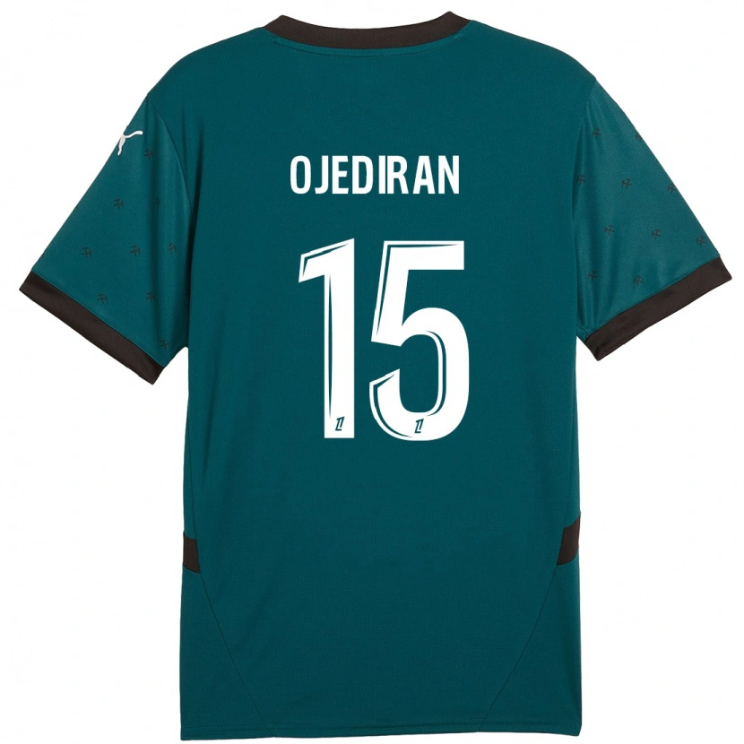 Danxen Kid Hamzat Ojediran #15 Dark Green Away Jersey 2024/25 T-Shirt