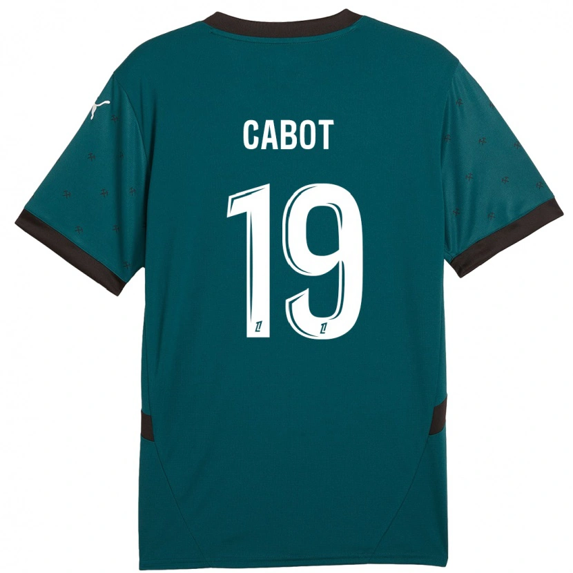 Danxen Kid Jimmy Cabot #19 Dark Green Away Jersey 2024/25 T-Shirt