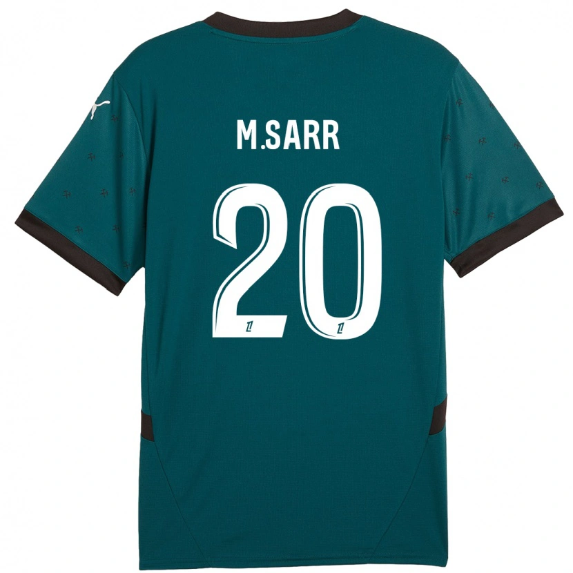 Danxen Kid Malang Sarr #20 Dark Green Away Jersey 2024/25 T-Shirt