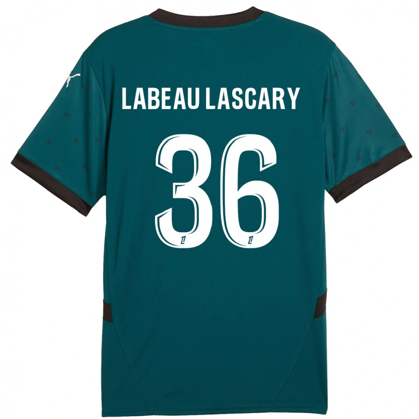 Danxen Kid Rémy Labeau Lascary #36 Dark Green Away Jersey 2024/25 T-Shirt