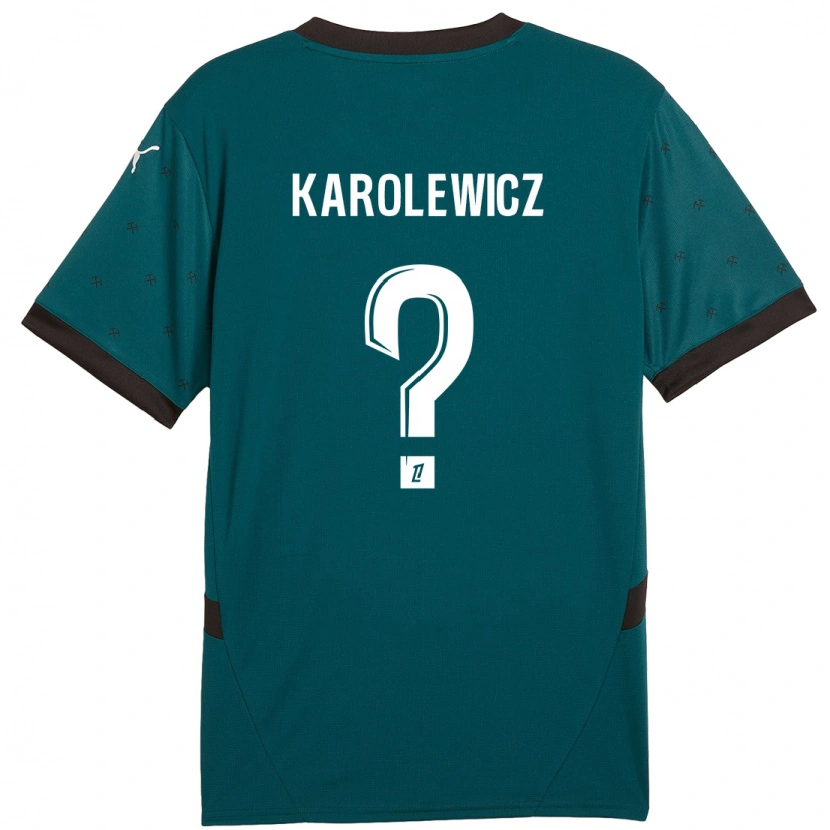 Danxen Kid Roman Karolewicz #0 Dark Green Away Jersey 2024/25 T-Shirt