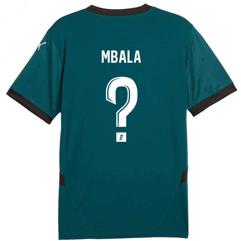 Danxen Kid Keny Mbala #0 Dark Green Away Jersey 2024/25 T-Shirt