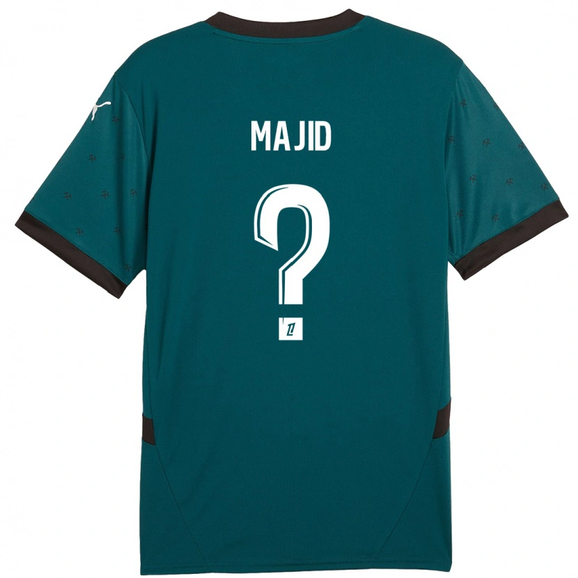 Danxen Kid Ahmed Majid #0 Dark Green Away Jersey 2024/25 T-Shirt