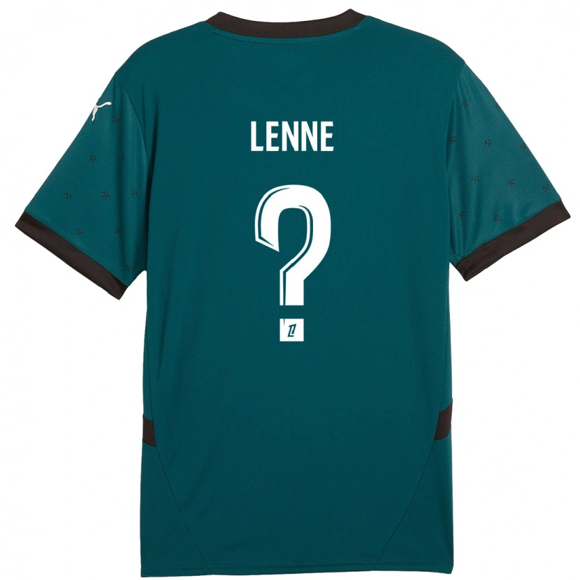 Danxen Kid Oscar Lenne #0 Dark Green Away Jersey 2024/25 T-Shirt