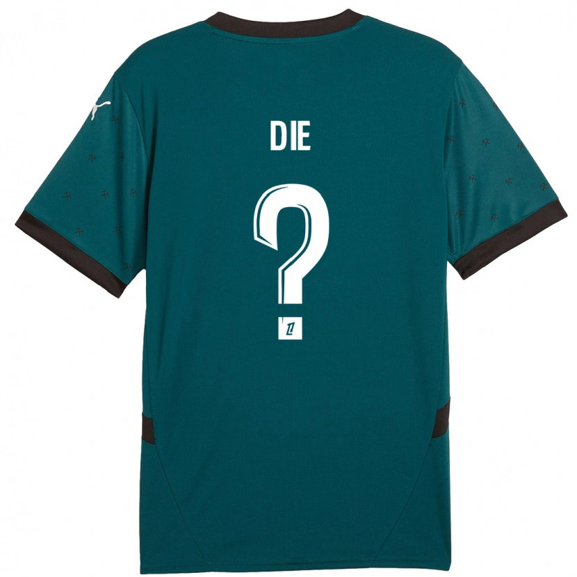 Danxen Kid Samuel Dié #0 Dark Green Away Jersey 2024/25 T-Shirt