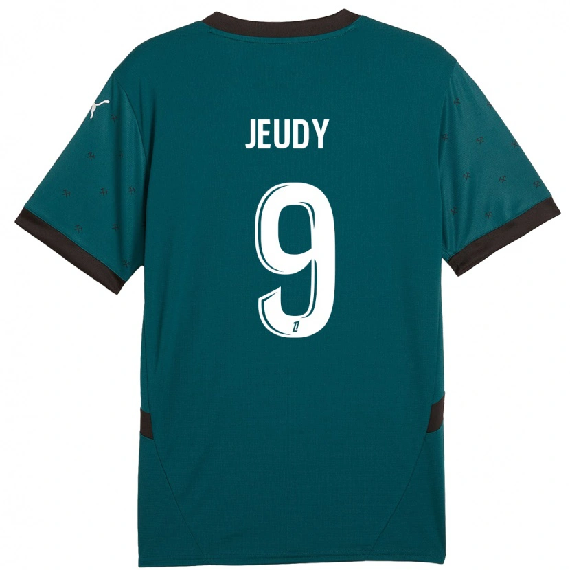 Danxen Kid Sherly Jeudy #9 Dark Green Away Jersey 2024/25 T-Shirt