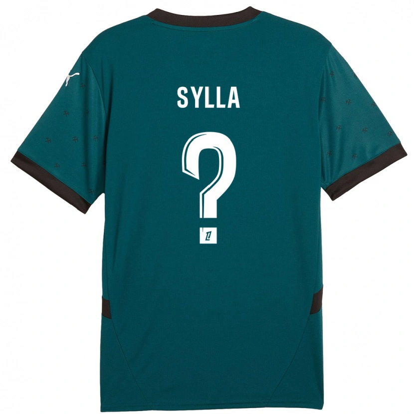 Danxen Kid Fodé Sylla #0 Dark Green Away Jersey 2024/25 T-Shirt