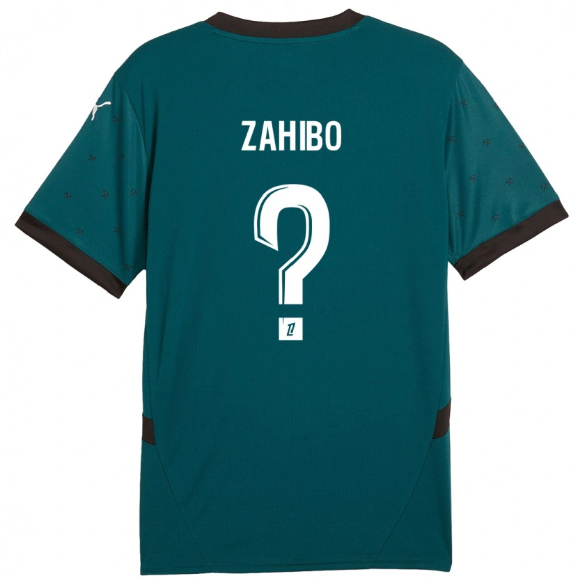 Danxen Kid Wesley Zahibo #0 Dark Green Away Jersey 2024/25 T-Shirt