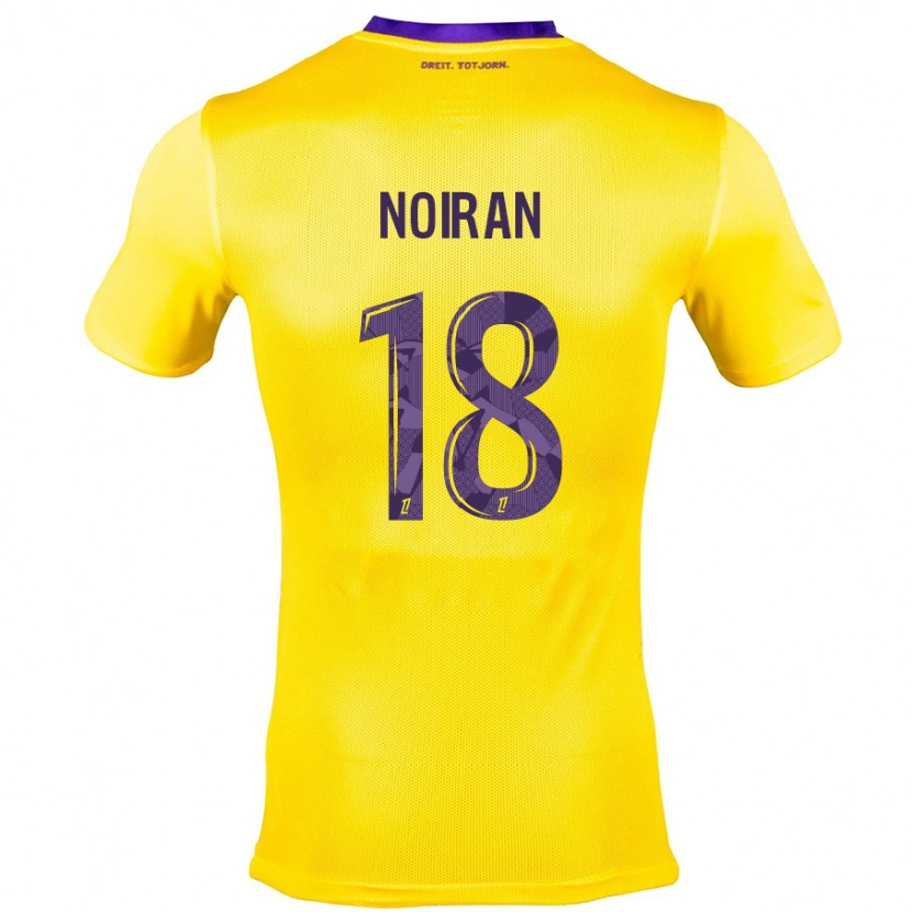 Danxen Kid Clara Noiran #18 Yellow Purple Away Jersey 2024/25 T-Shirt